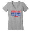 kicking ass taking voters bernie sanders for president 2016 Women's V-Neck T-Shirt