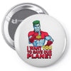 planeteer call Pin-back button
