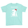 big trex santa ugly christmas Youth Tee