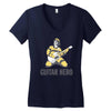 guitar hero Women's V-Neck T-Shirt