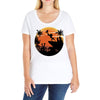 Life Of Leon King Ladies Curvy T-Shirt