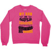 My Son Is Super Awesome His Momma Crewneck Sweatshirt