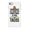 i love you and tacos. iPhone 7 Case