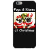 pug dog christmas iPhone 6/6s Case