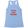 vote for pedro ringer t shirt napoleon dynamite ninja skills Racerback Tank