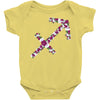 violet sagitarius Baby Bodysuit