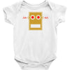 lmfao robot head Baby Onesie