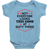 not everyone looks this good at sixty three Baby Bodysuit