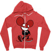 mickey mau5 Zipper Hoodie