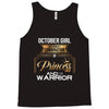 october girl is a perfect combination of princess and warrior Tank Top