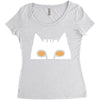 cats Women's Triblend Scoop T-shirt