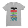daddy you are my favorite superhero Ladies Fitted T-Shirt