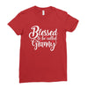 Blessed to be Called Granny Ladies Fitted T-Shirt