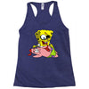 zombie spongebob Racerback Tank