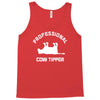 pro cow tipper tipping funny Tank Top