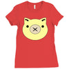 roadhog piggy icon Ladies Fitted T-Shirt