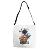 who loves bassets Adjustable Strap Totes
