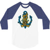 king of pirates anchor 3/4 Sleeve Shirt