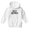 great beard Youth Hoodie