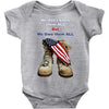 We Owe Them All Baby Bodysuit