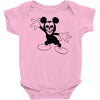 skull mickey Baby Bodysuit