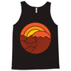 sunset circle Tank Top