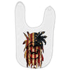 skull us flag Baby Bibs
