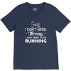 just need to go running V-Neck Tee