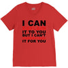 i can explain it to you but i can't understand it for you V-Neck Tee