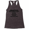 Smartass December Girl Racerback Tank