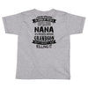 Super Cool Nana Of A Freaking Awesome Grandson Toddler T-shirt