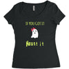 haunt it Women's Triblend Scoop T-shirt