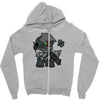 hunter with thorn Zipper Hoodie