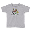 baseball game on short Toddler T-shirt