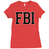 fbi humor Ladies Fitted T-Shirt