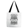Real Kings Are Born On October 10 Tote Bags