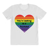 You're Looking At A Rainbow All Over Women's T-shirt
