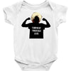 khabib nurmagomedov silouhette Baby Bodysuit