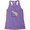 hypotenuse math humor Racerback Tank