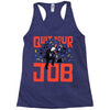 quit your job! Racerback Tank