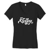 vegan 100% Women's V-Neck T-Shirt