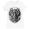 owl Ladies Fitted T-Shirt