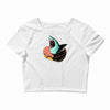 donut shark! Crop Top