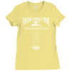 viking world tour funny Ladies Fitted T-Shirt
