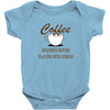 coffee required Baby Bodysuit