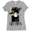 overthinking Ladies Fitted T-Shirt