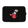 virus loves you this much Laptop sleeve