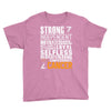 Strong Independent Motivated Cancer Youth Tee