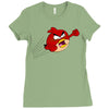 now with fists Ladies Fitted T-Shirt
