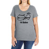 Hi Babe Ladies Curvy T-Shirt
